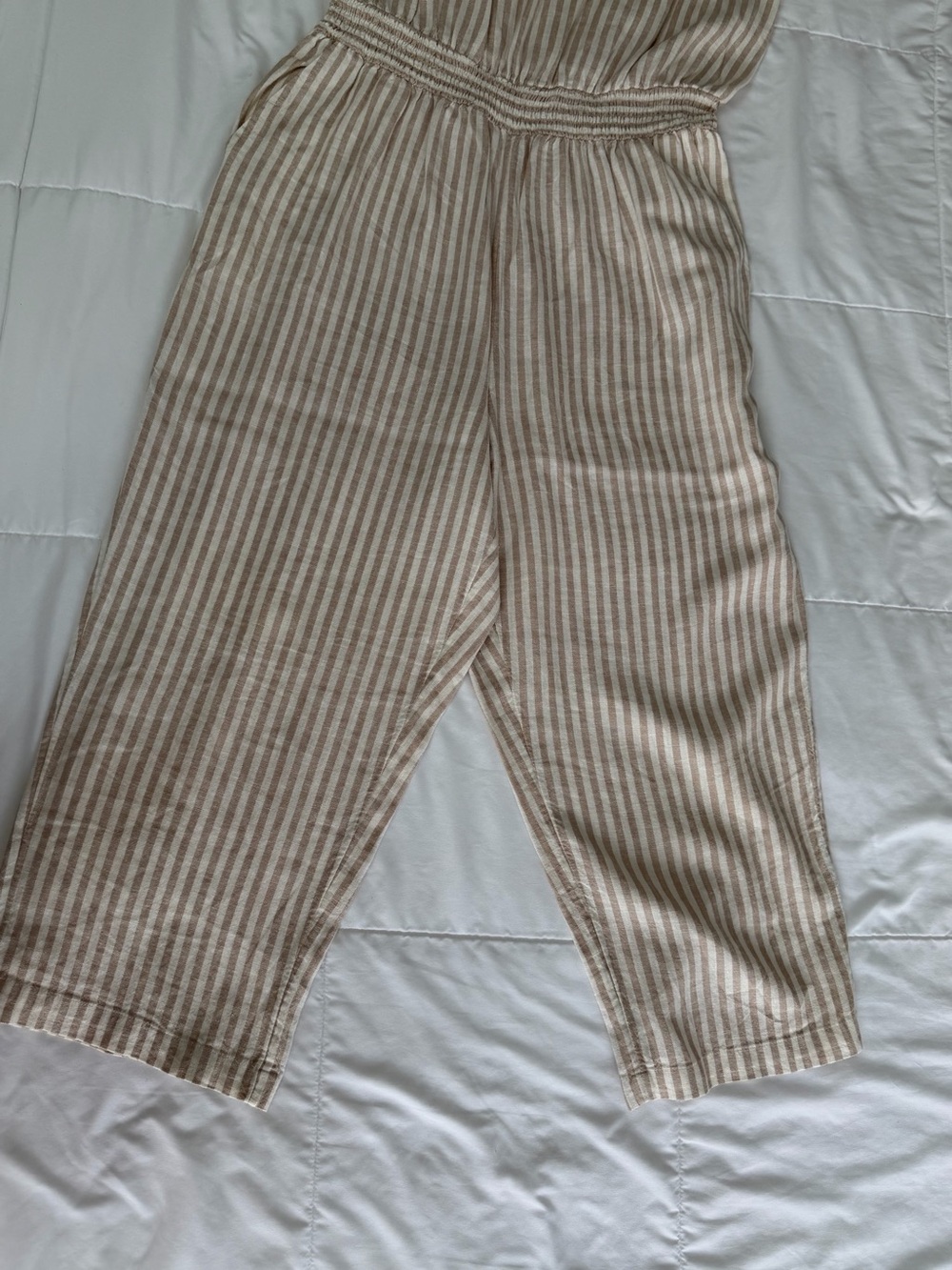 a new day Linen-Blend Women’s jumpsuits, Women’s Size Large - Picture 5 of 11
